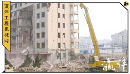 挖掘機改裝那些事 挖機到底可以“變身”哪幾種？——建筑物拆除作業